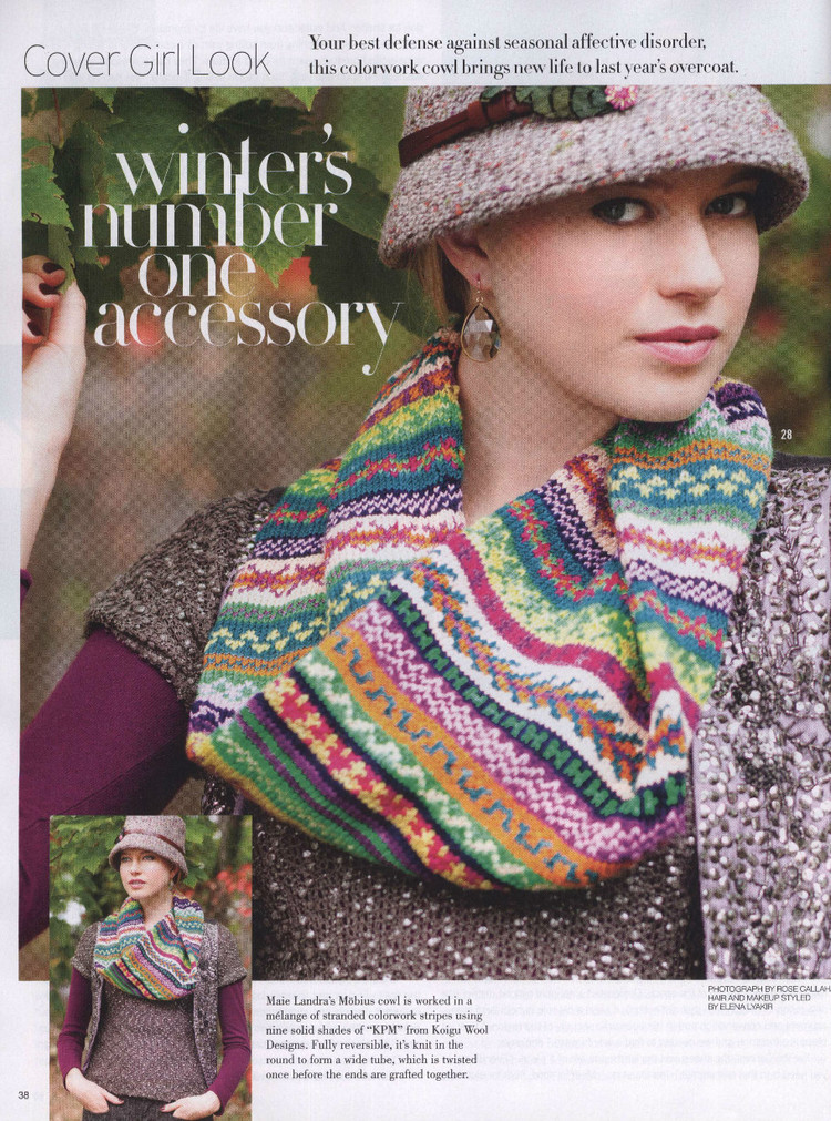 Vogue Knitting 2013/2014 冬季 - 輕描淡寫(xiě) - 輕描淡寫(xiě)