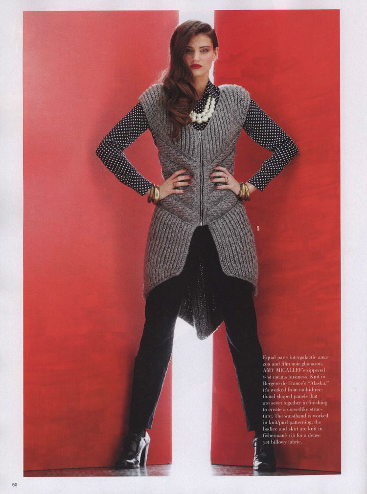 Vogue Knitting 2013/2014 冬季 - 輕描淡寫(xiě) - 輕描淡寫(xiě)