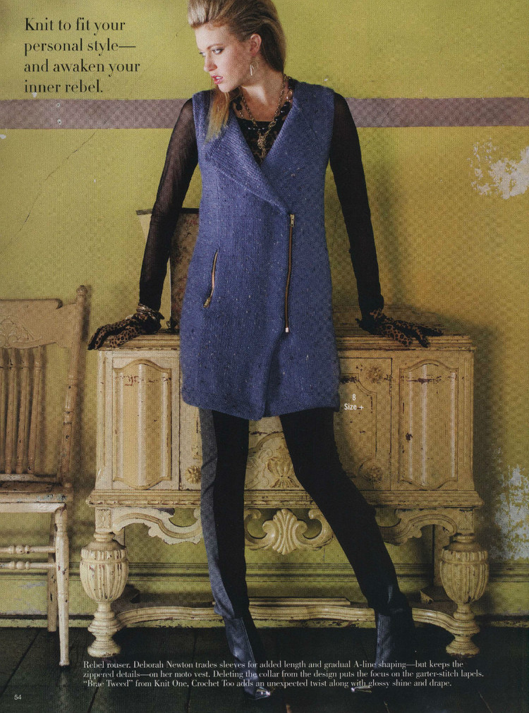 Vogue Knitting 2013/2014 冬季 - 輕描淡寫(xiě) - 輕描淡寫(xiě)