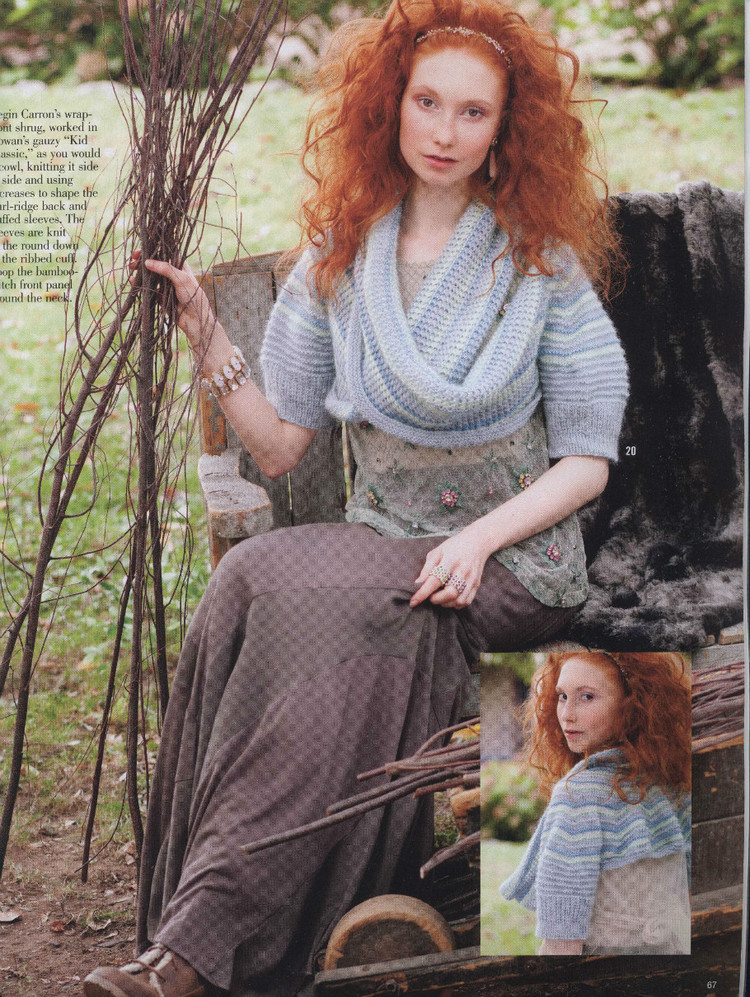 Vogue Knitting 2013/2014 冬季 - 輕描淡寫(xiě) - 輕描淡寫(xiě)