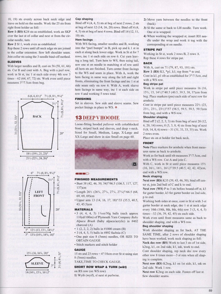 Vogue Knitting 2013/2014 冬季 - 輕描淡寫(xiě) - 輕描淡寫(xiě)