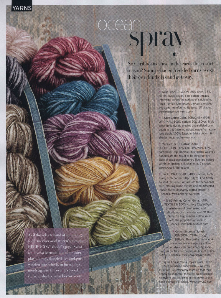 Vogue Knitting 2013/2014 冬季 - 輕描淡寫(xiě) - 輕描淡寫(xiě)