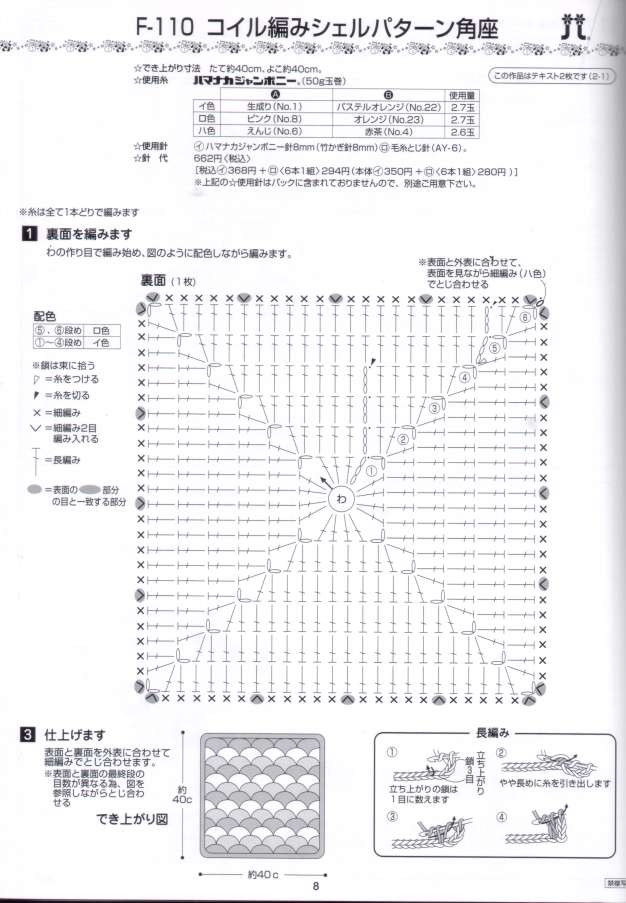 漂亮的日文坐墊及圖解 - 梔子花開 - 梔子花開的博客