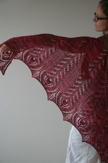 Late Hours Shawl - 木棉花 - 雨茫茫，霧茫茫，盼望花開(kāi)，花已落……