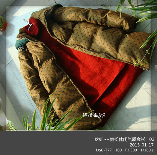 狄紅~~寬松休閑氣質(zhì)套衫~~心境群作業(yè) - 繞指柔99 - 繞指柔99