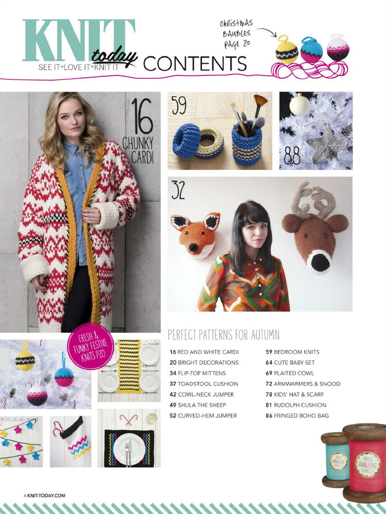 Knit Today Issue 118 2015 - 輕描淡寫 - 輕描淡寫