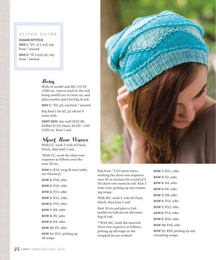 Warm Days, Cool Knits Lighter Designs for Every Season - 輕描淡寫 - 輕描淡寫