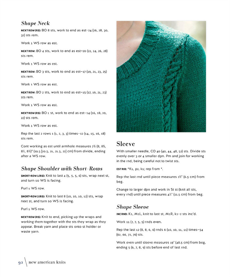 New American Knits Classic Sportswear Patterns - 輕描淡寫(xiě) - 輕描淡寫(xiě)