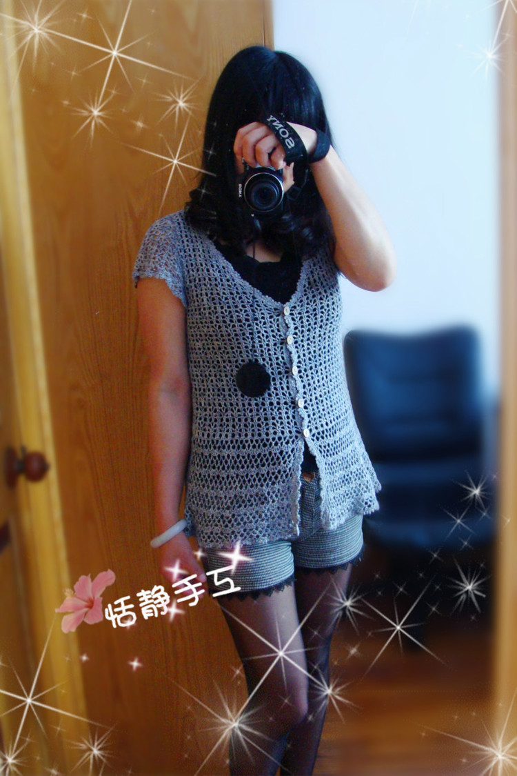 【恬靜】------靜謐------夏日小衫 - tianranyoumei - 恬靜的編織小屋