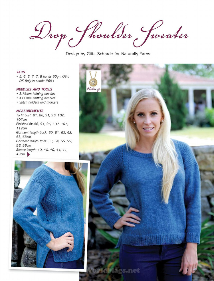 Australian Knitting Volume 8 №1 2016 - 輕描淡寫 - 輕描淡寫