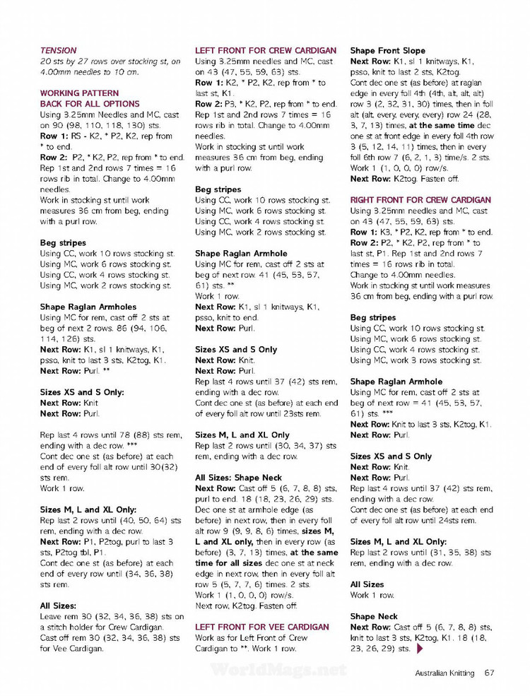 Australian Knitting Volume 8 №1 2016 - 輕描淡寫 - 輕描淡寫