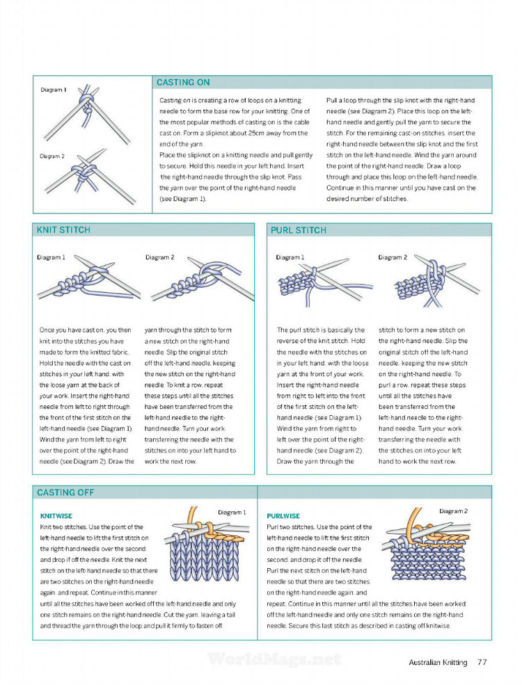 Australian Knitting Volume 8 №1 2016 - 輕描淡寫 - 輕描淡寫