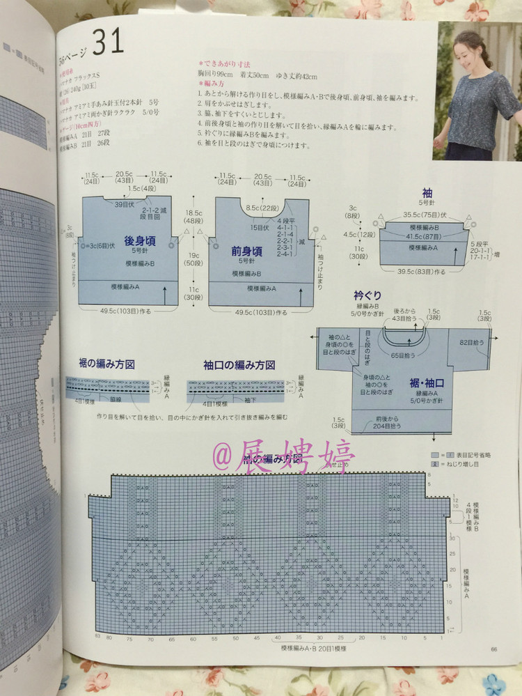 【轉(zhuǎn)載】日亞新書(shū)：今編みたいニット春夏2015  - 荷塘秀色 - 茶之韻