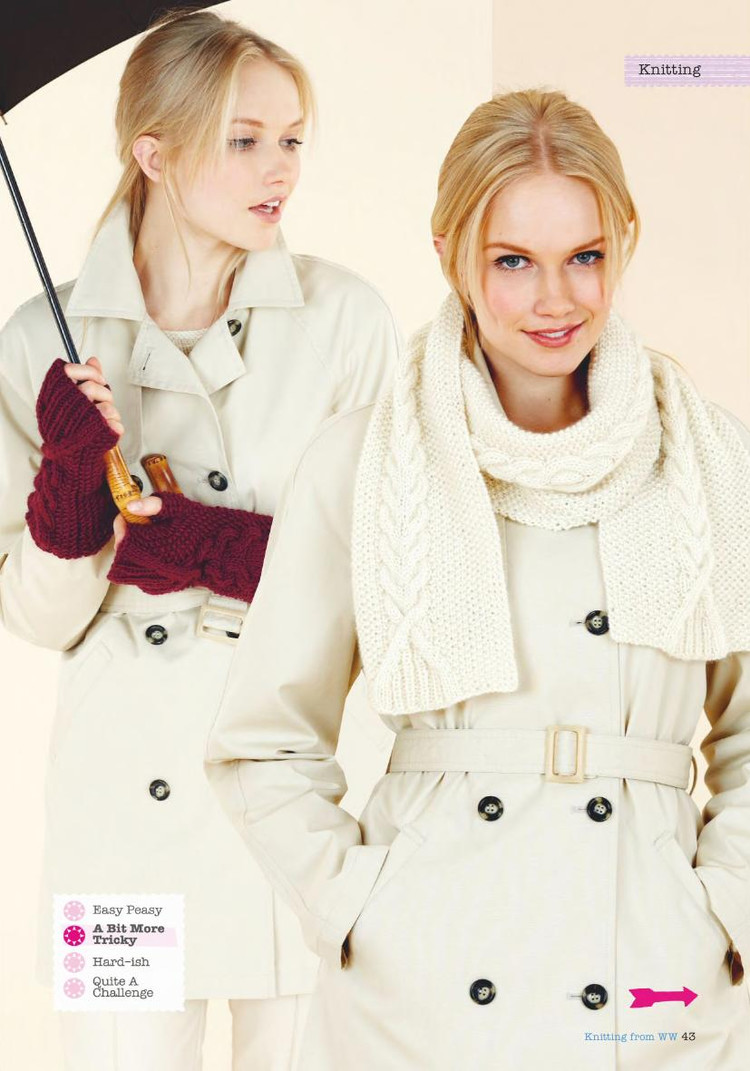 Womans Weekly Knitting  Crochet  December 2015 - 輕描淡寫 - 輕描淡寫