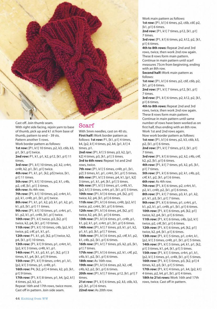 Womans Weekly Knitting  Crochet  December 2015 - 輕描淡寫 - 輕描淡寫