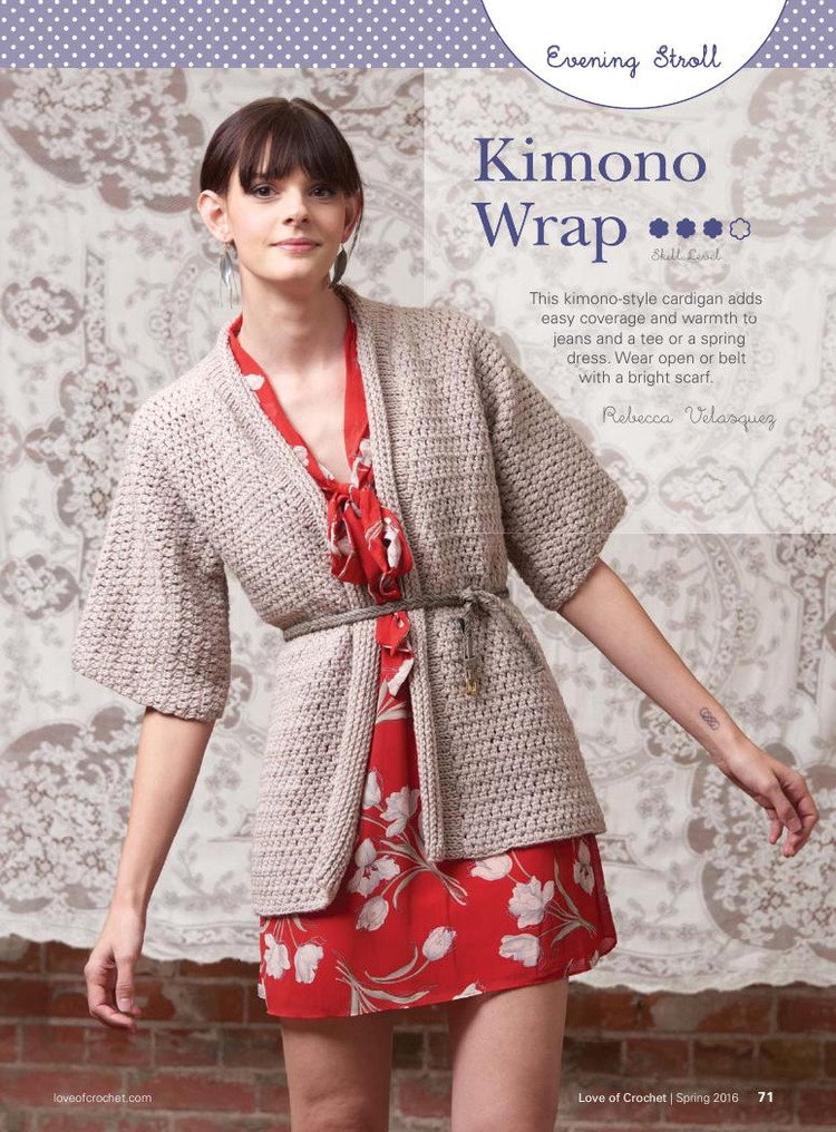 Love of Crochet  Spring 2016 - 輕描淡寫 - 輕描淡寫