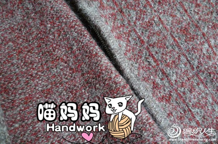 一種方便的雙色提花織法--雙手帶線 一種方便的雙色提花織法--雙手帶線