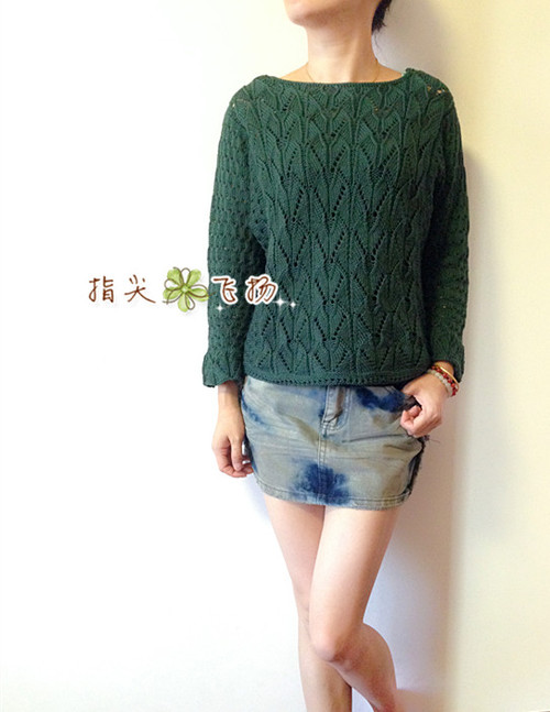 約定（1525）----蝙蝠袖唯美套頭衫 - 指尖飛揚(yáng) - 指尖飛揚(yáng)