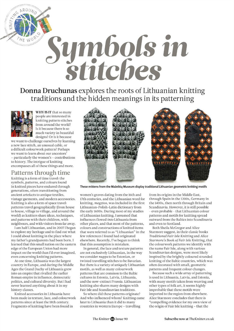 The Knitter Issue 90 2015 - 輕描淡寫 - 輕描淡寫
