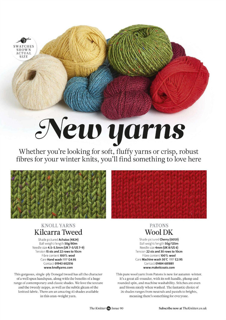 The Knitter Issue 90 2015 - 輕描淡寫 - 輕描淡寫