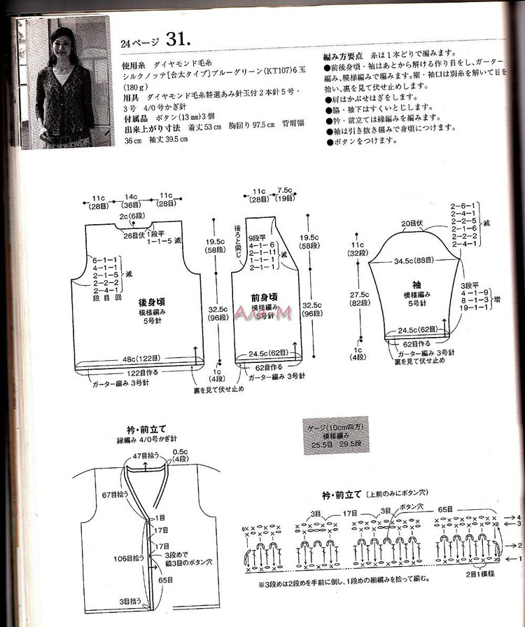 開衫 - 編織幸福 - 編織幸福的博客