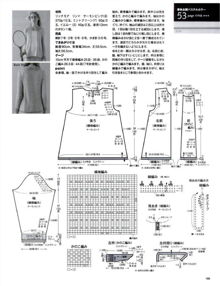Keito Dama No161 spring 2014 - 輕描淡寫(xiě) - 輕描淡寫(xiě)