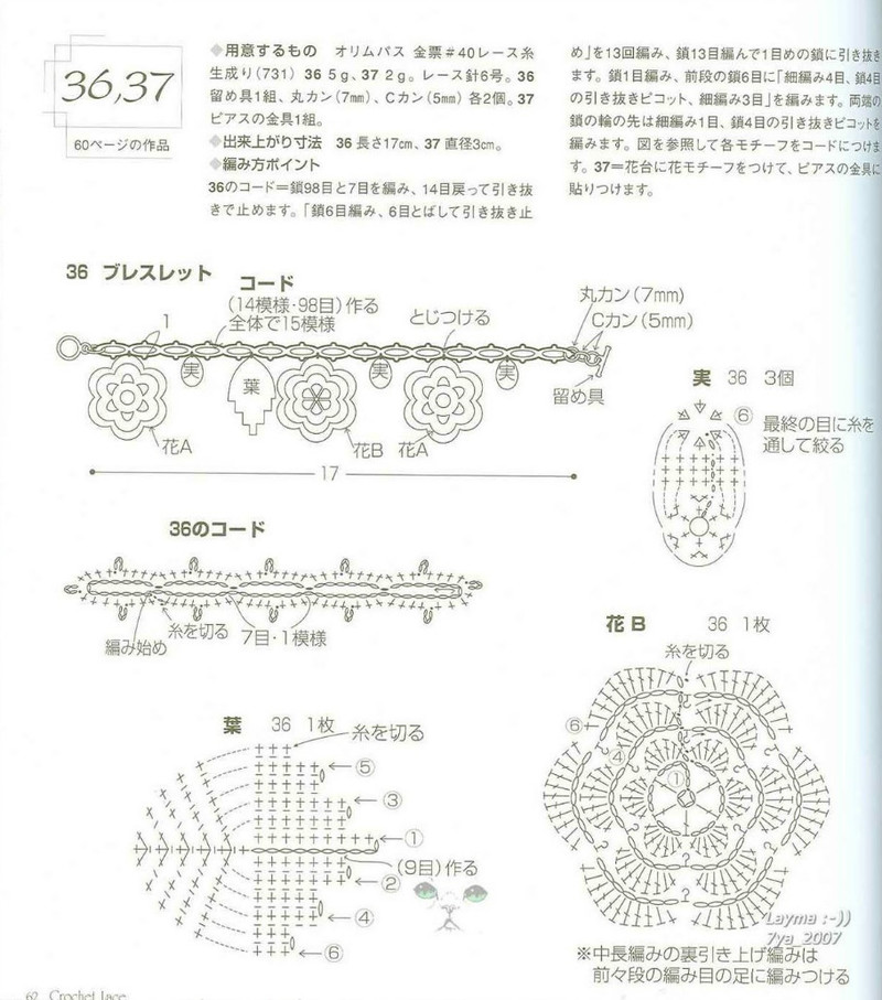 Crochet Lace NV6465 2007 - 紫蘇 - 紫蘇的博客