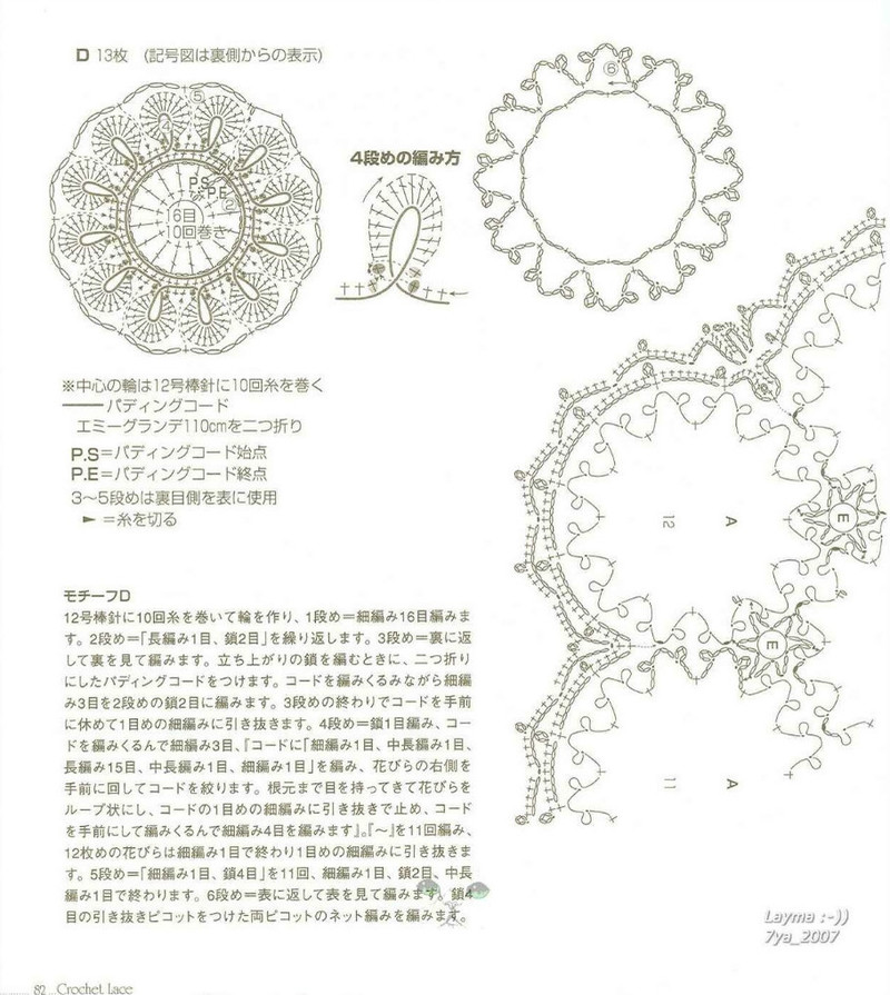 Crochet Lace NV6465 2007 - 紫蘇 - 紫蘇的博客