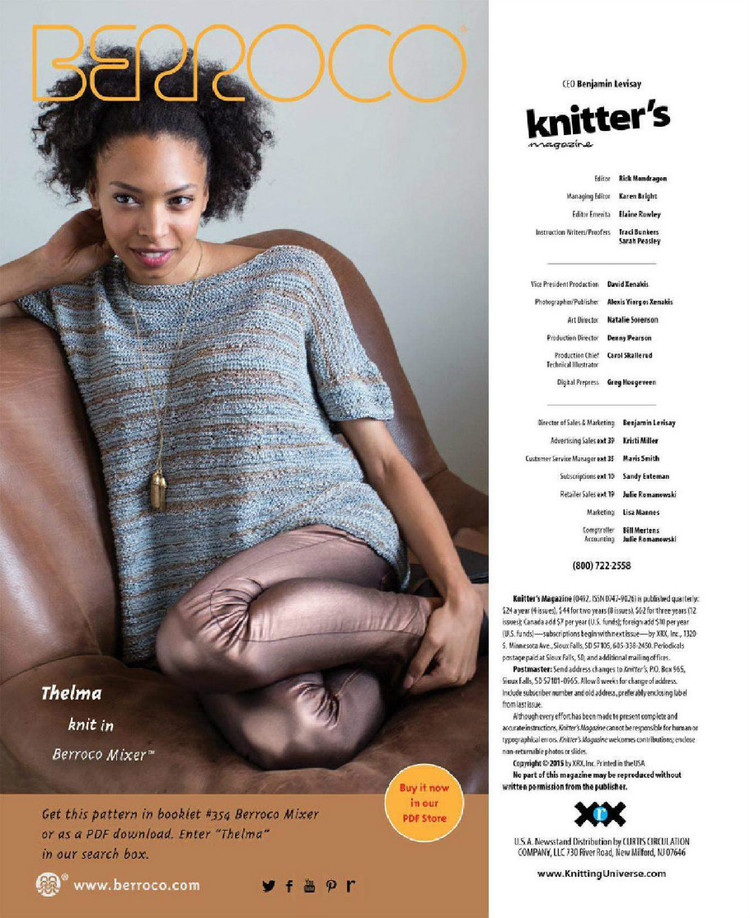 Knitters Magazine  Spring 2015 - 輕描淡寫 - 輕描淡寫