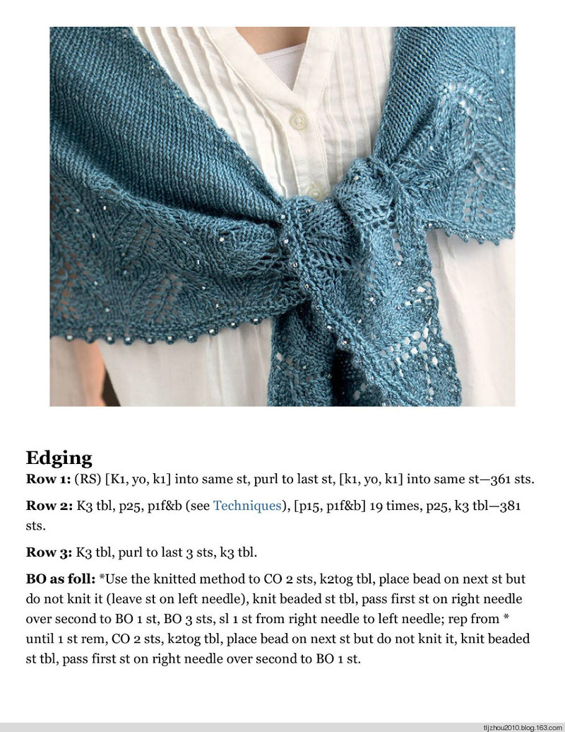 3 Skeins or Less - Fresh Knitted Accessories 節(jié)選披肩 - 紫蘇 - 紫蘇的博客