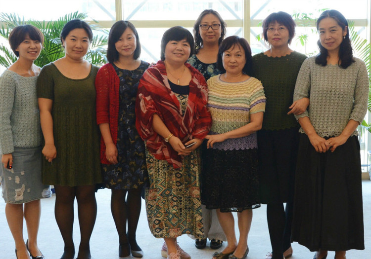 國(guó)內(nèi)首屆編織講師養(yǎng)成班學(xué)習(xí)完成，作業(yè)匯報(bào) - 云淡風(fēng)輕 - 子衿精致手編