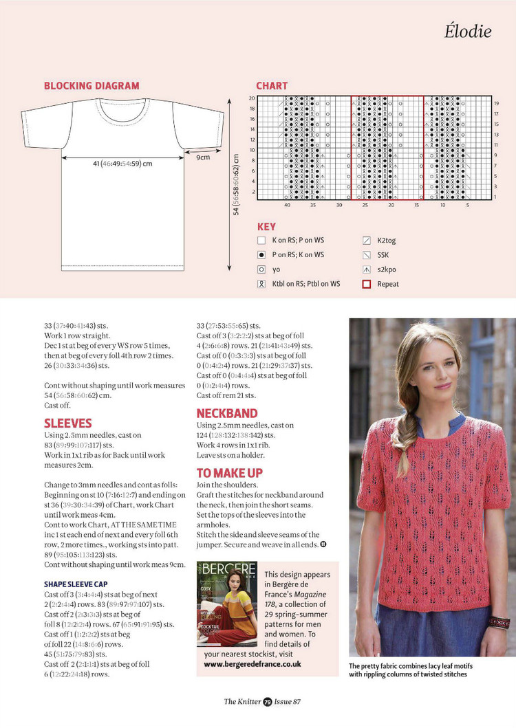 The Knitter  Issue 87 2015 - 輕描淡寫(xiě) - 輕描淡寫(xiě)