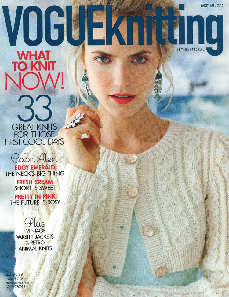 Vogue Knitting 2013 秋 - 紫蘇 - 紫蘇的博客