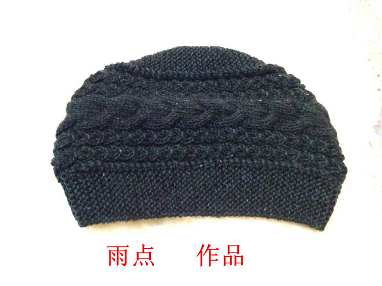 羅蘭麻花女士帽子（全程視頻） - 明月的棒針藝術 - 明月的棒針藝術