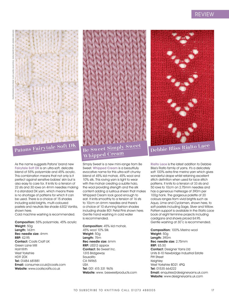 Knitting №102 April 2012 - 輕描淡寫(xiě) - 輕描淡寫(xiě)