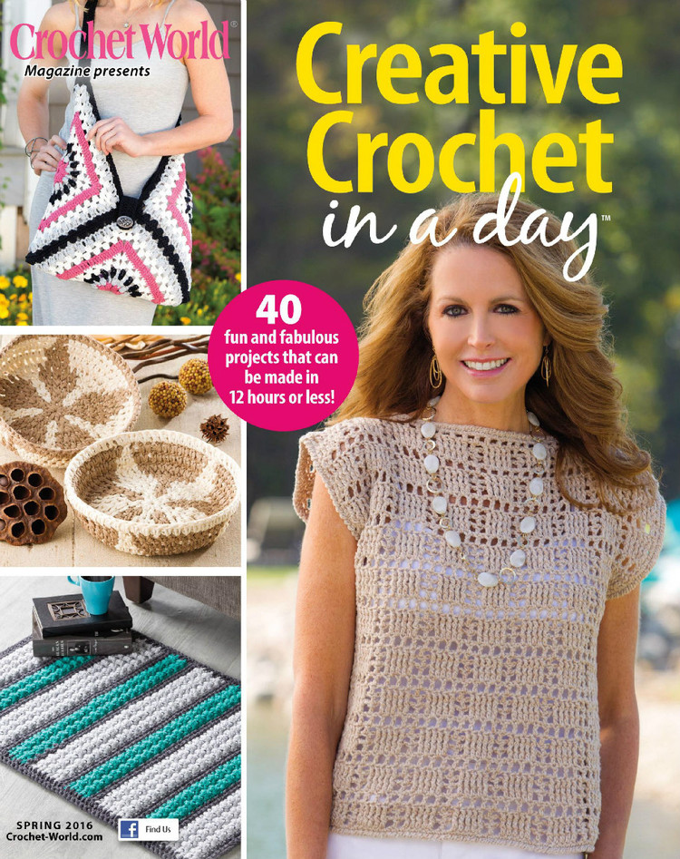 Creative Crochet  Spring 2016 - 輕描淡寫 - 輕描淡寫