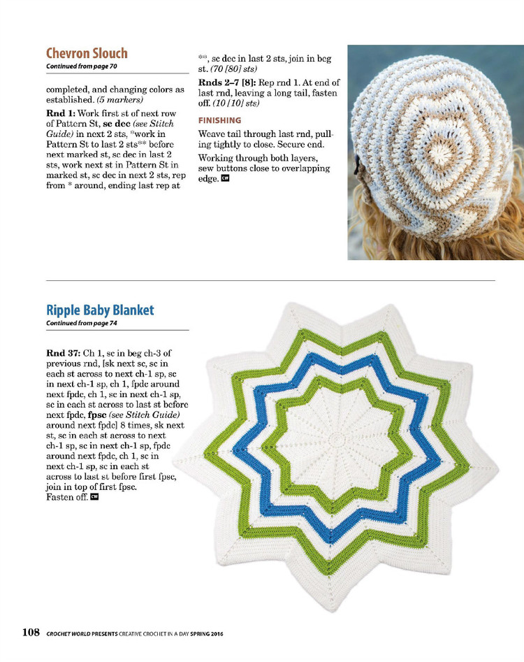 Creative Crochet  Spring 2016 - 輕描淡寫 - 輕描淡寫
