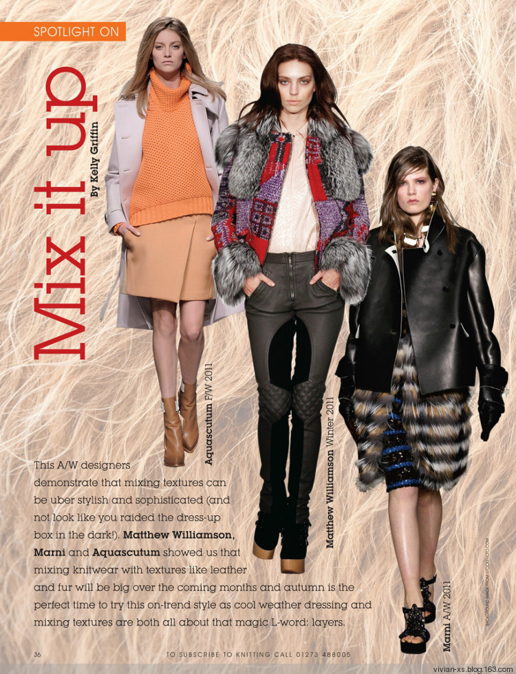 Knitting2011—— Issue 93 - Vivian - Vivian天天向尚