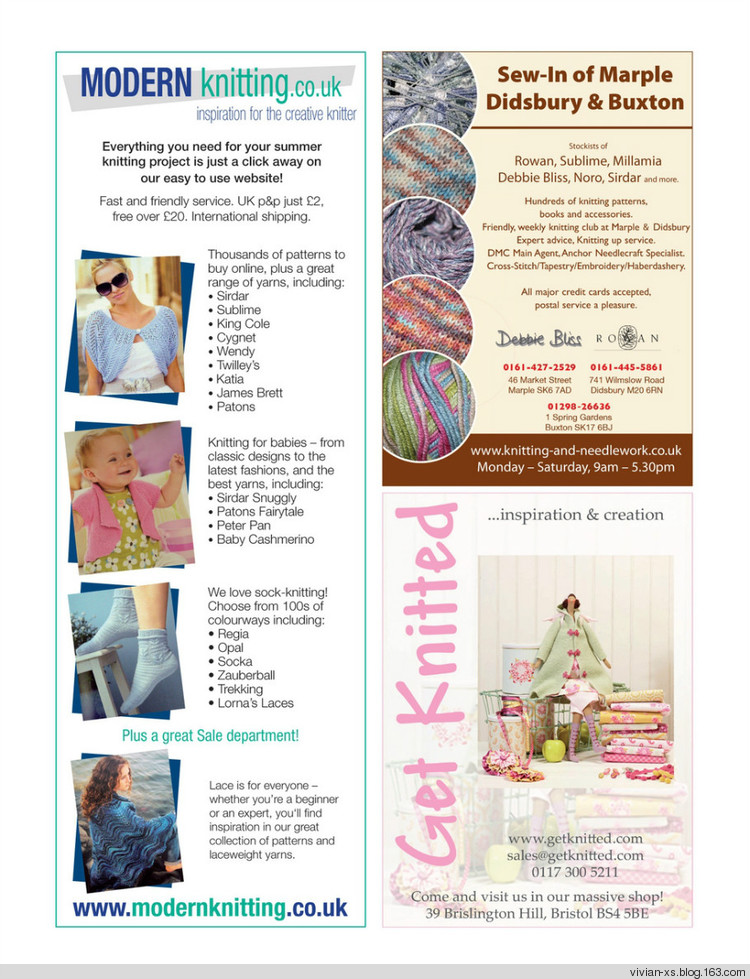 Knitting2011—— Issue 93 - Vivian - Vivian天天向尚