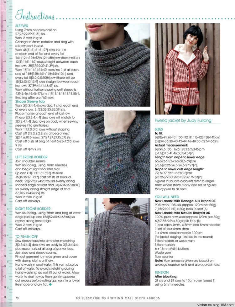 Knitting2011—— Issue 93 - Vivian - Vivian天天向尚