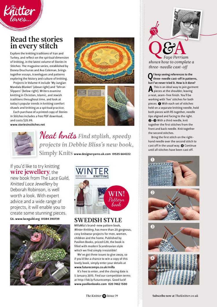 The Knitter Issue 79 2014 - 輕描淡寫 - 輕描淡寫