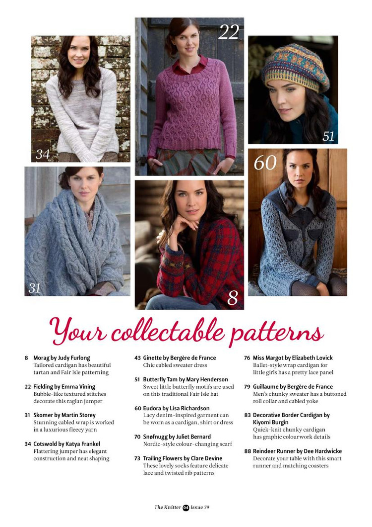 The Knitter Issue 79 2014 - 輕描淡寫 - 輕描淡寫