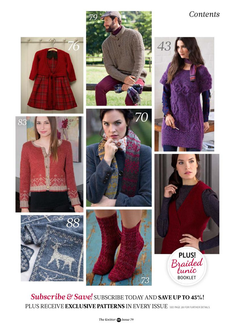 The Knitter Issue 79 2014 - 輕描淡寫 - 輕描淡寫