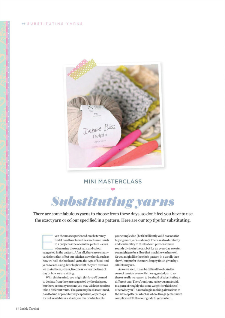 Inside Crochet №76 2016 - 輕描淡寫 - 輕描淡寫