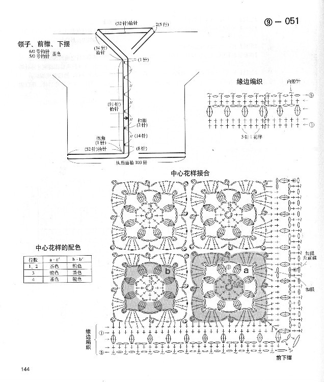 【轉(zhuǎn)載】別致手鉤毛衣 - 荷塘秀色 - 茶之韻