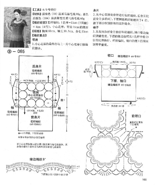 【轉(zhuǎn)載】別致手鉤毛衣 - 荷塘秀色 - 茶之韻