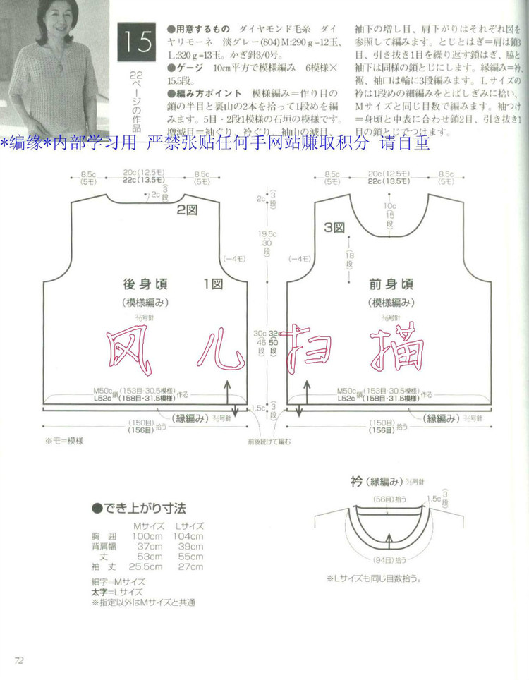 おばあちやんの手あみM●Lサイズ付き2006春夏 - 壹一 - 壹一的博客