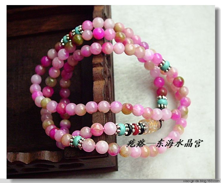 東海水晶宮---物美價(jià)廉實(shí)用款---混搭風(fēng)多圈手鏈 - 小疙瘩 - 小疙瘩的博客