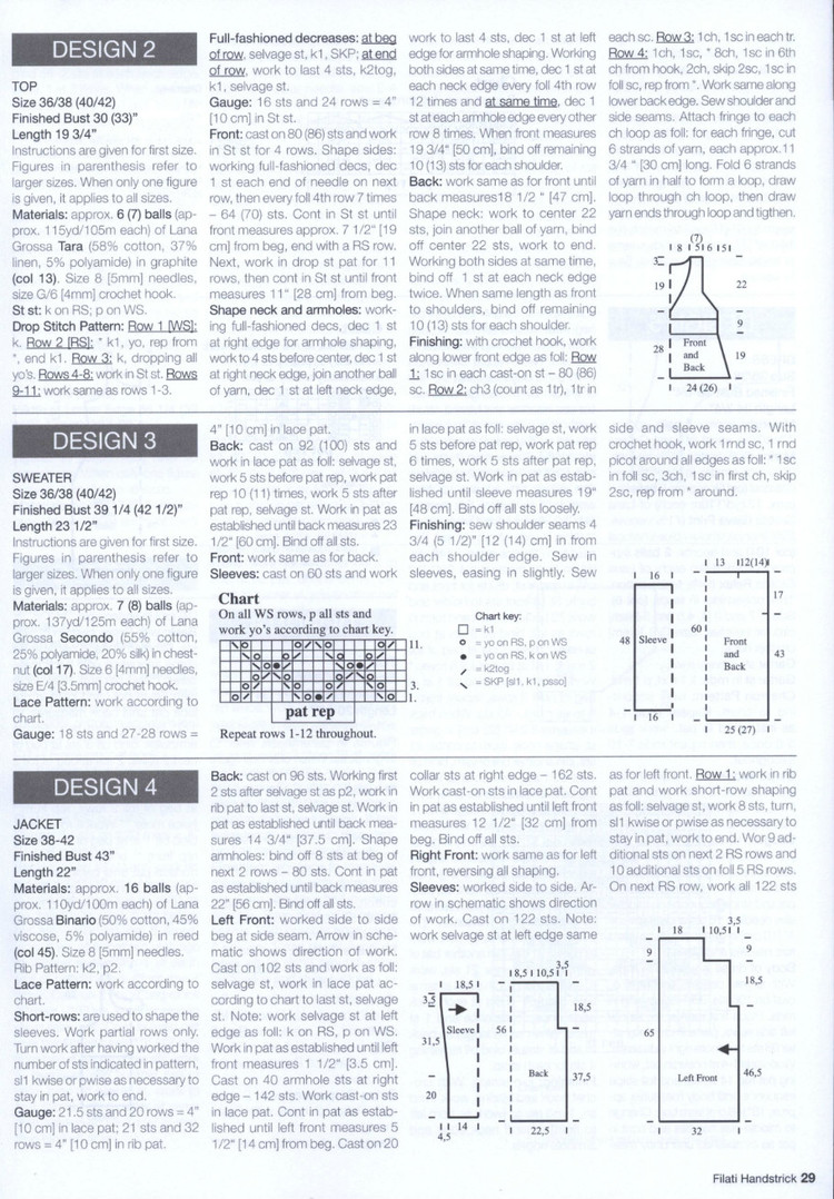 Filati Handknitting №43 2011 - 輕描淡寫 - 輕描淡寫