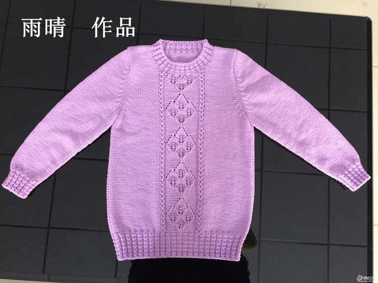 老少皆宜 成人休閑套衫 - 明月的棒針?biāo)囆g(shù) - 明月的棒針?biāo)囆g(shù)